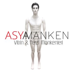 ASM-179 Plastik Erkek Boy Manken Makyajlı Ronaldo Model