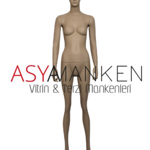 ASM-19 Ten Rengi Polyester Kadın Boy Manken