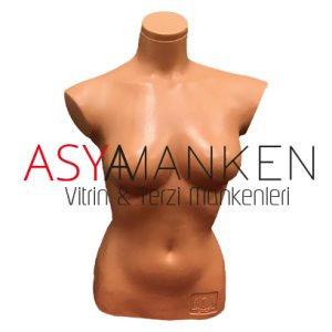 ASM-213 Plastik Kadın Ten Rengi Tors