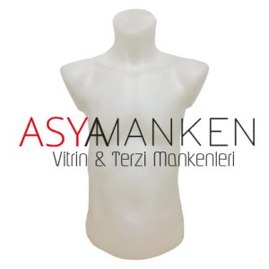 ASM-222 Plastik Çocuk Beyaz Kısa Tors