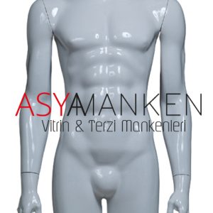 ASM-284 Erkek Yarım Büst Manken