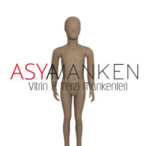 ASM-44 Ten Rengi Polyester Çocuk Boy Manken