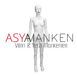 ASM-519 Plastik Kadın Boy Manken Uzay Kafa