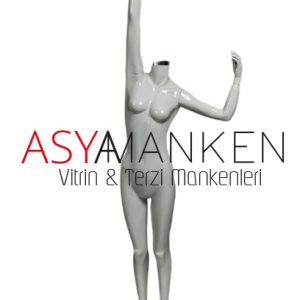 ASM-535 Kafasız Kadın Polyester Boy Manken