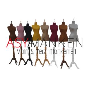 Kadın Süngerli Süet Kumaş Çatal Ve Metal Takım